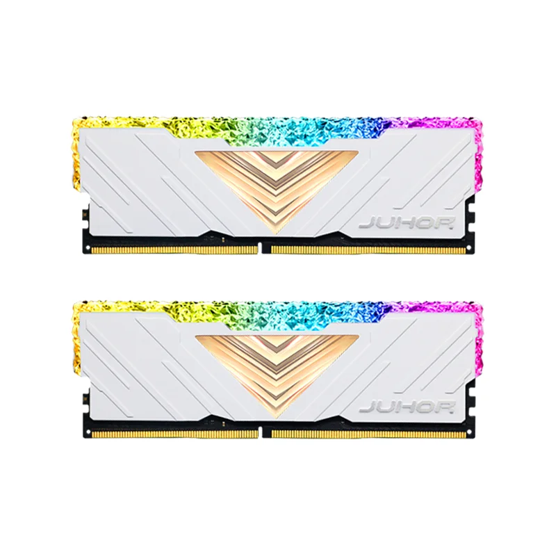 Memoria Ram para juegos de escritorio de doble canal JUHOR RGB DDR4 16GBX2 3200MHz 8GBX2 - imagen 5