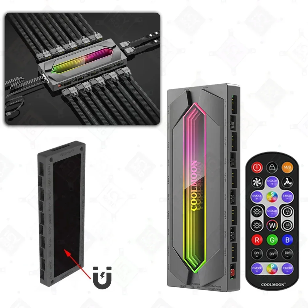 Black ASYNC Hub CTRL