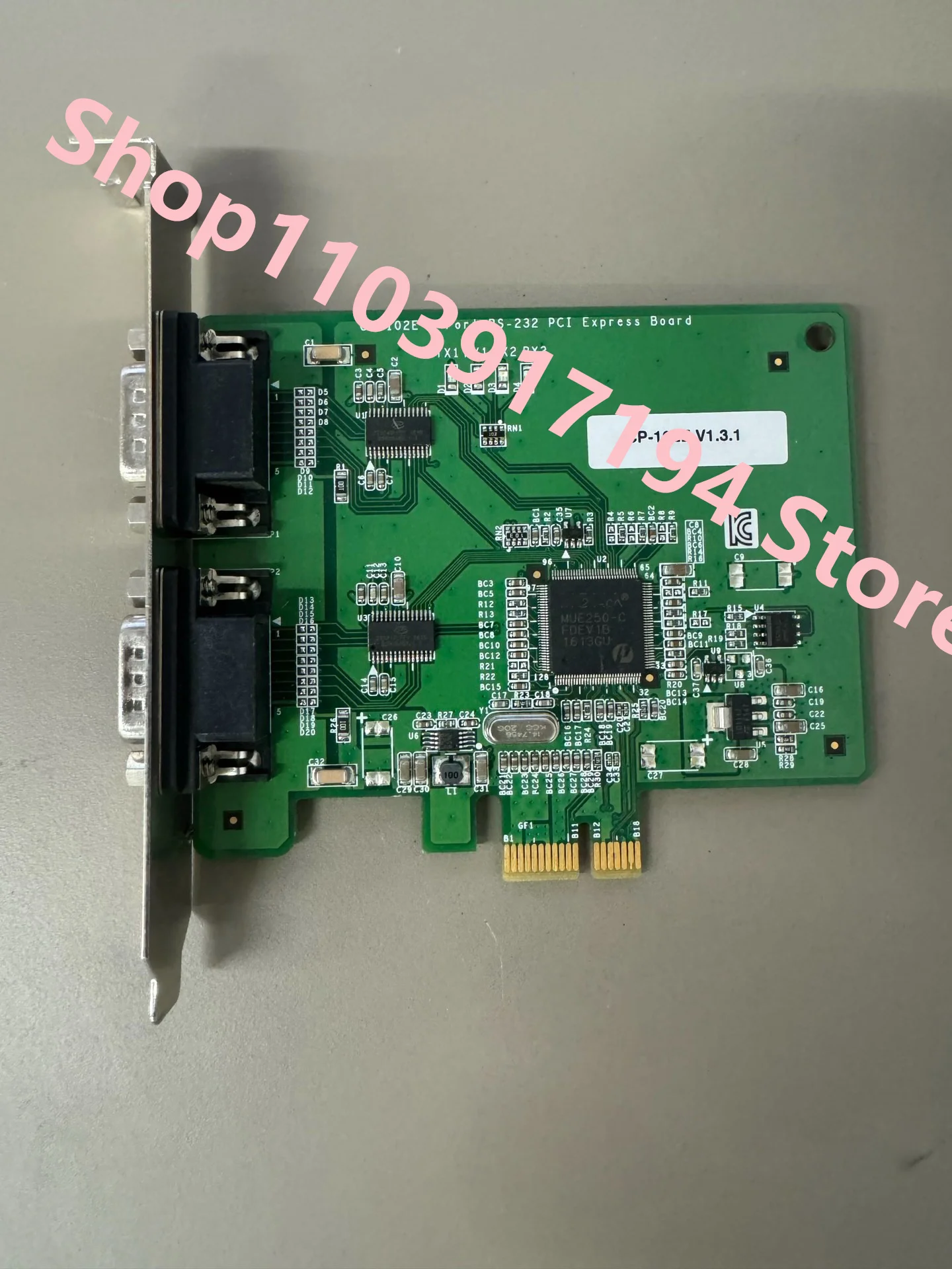 CP-102E Ranura PCIE de 2 puertos Tarjeta multiserie RS232 Tarjeta de 2 puertos - imagen 2