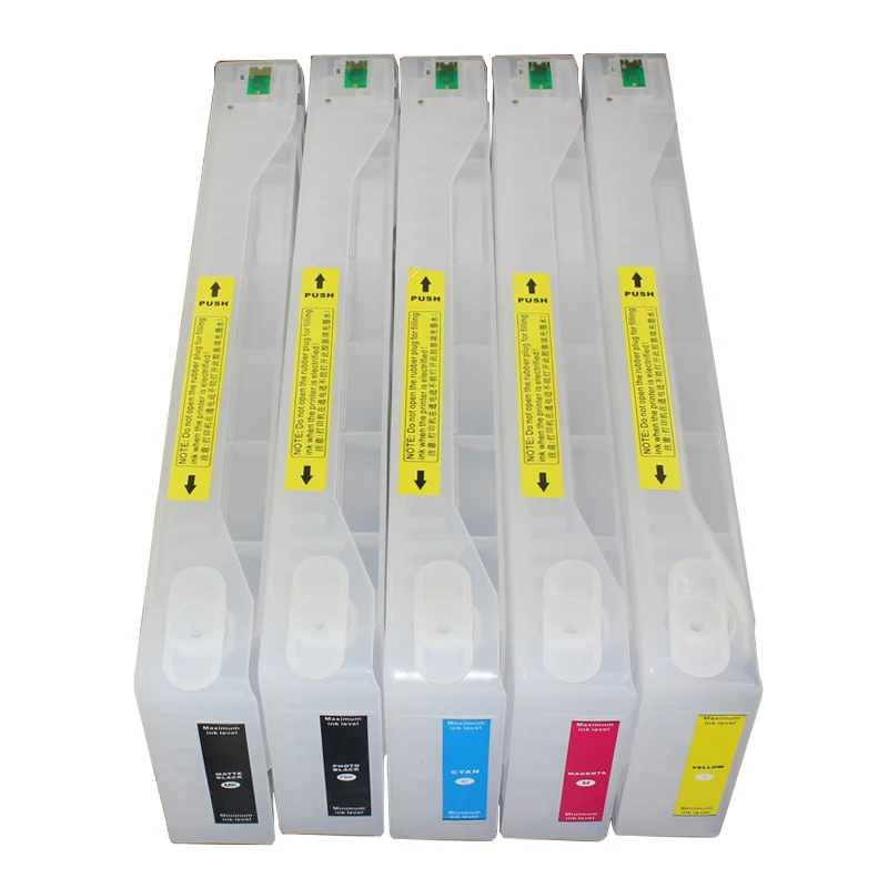 Cartucho de tinta recargable T636 T6361-T6369, T636A, T636B, con Chip y reiniciador, para Epson Stylus Pro 7710, 7900, 7908, 7910, 9908, 9910 - imagen 3