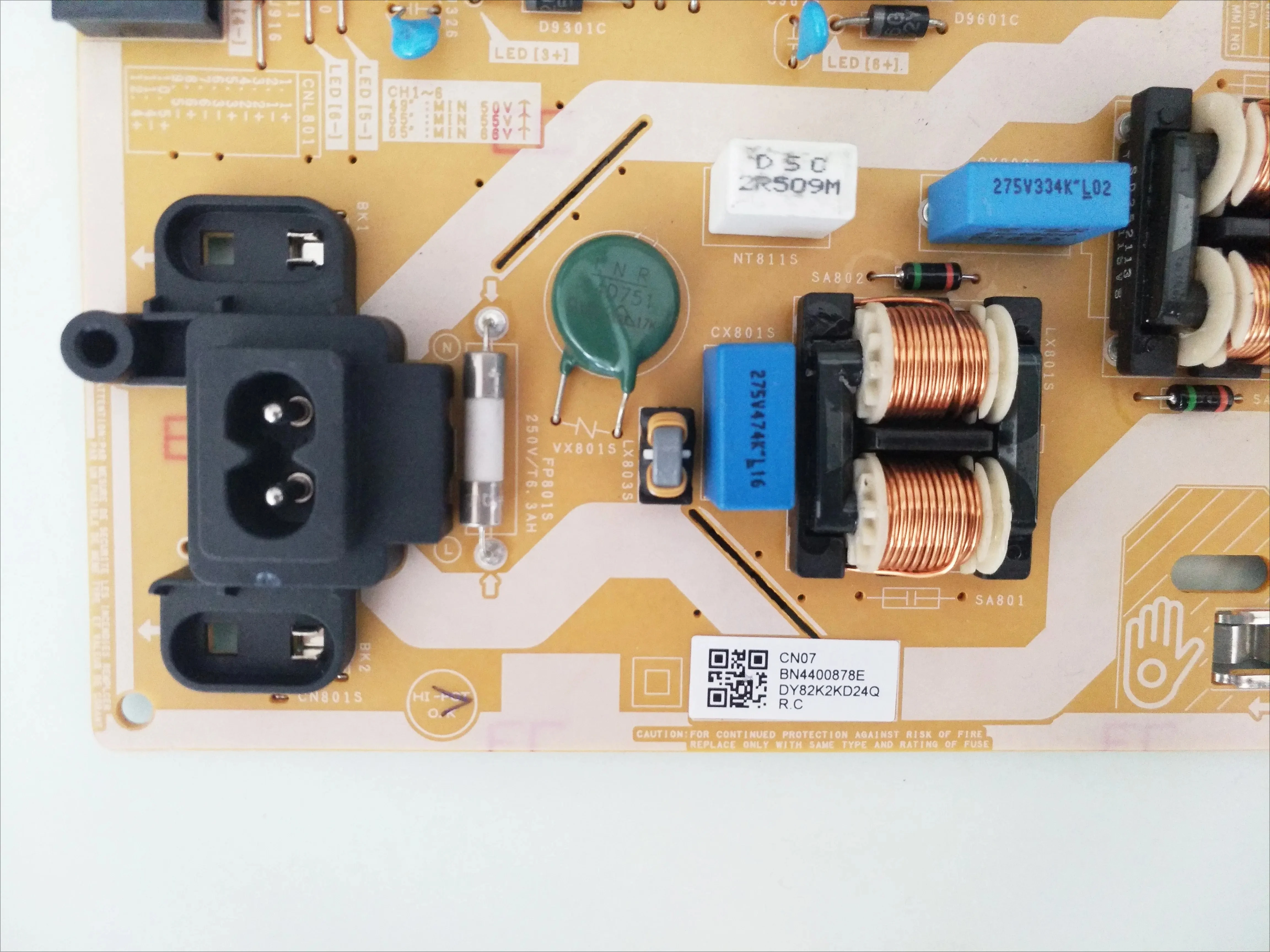 Placa de fuente de alimentación BN44-00878E l65e7nr _ NSM PSLF215E10A is para UE65NU8009T UN65NU8000 UN65NU800D UN65NU8500 UE65NU8009 TV de 65 pulgadas - imagen 2