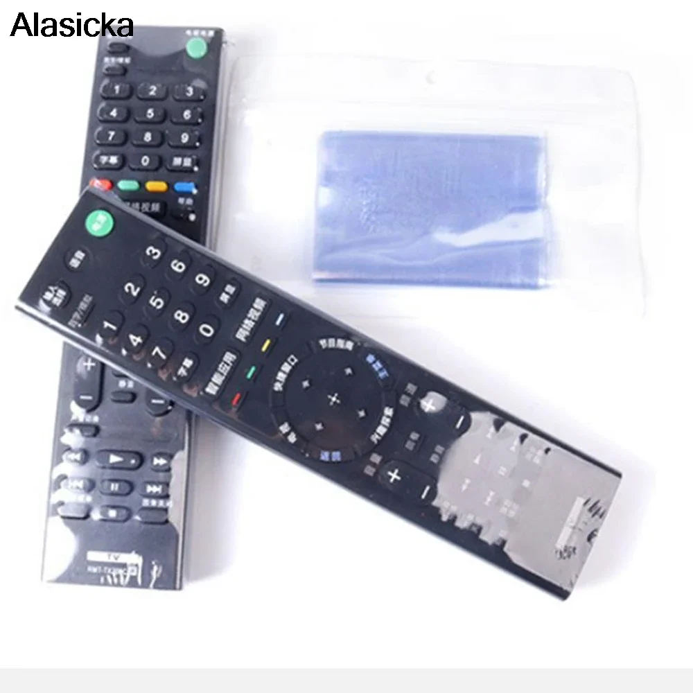 Bolsa de película retráctil transparente, cubierta protectora contra el polvo para TV, aire acondicionado, Control remoto, hoja de plástico retráctil S/L, 10 piezas - imagen 5