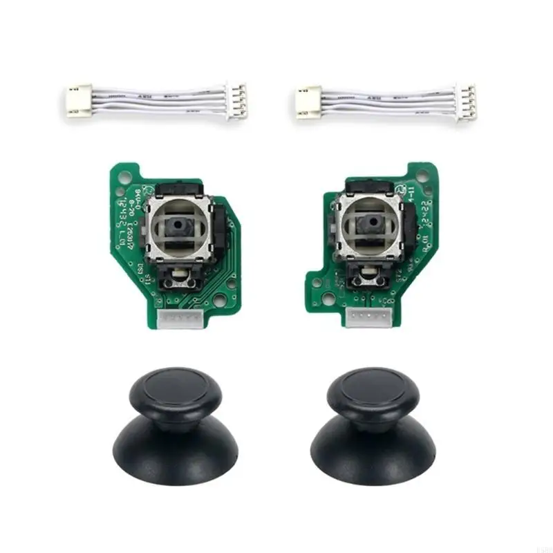 D5BB Accesorio juego Joystick Módulo palanca pulgar con módulo reemplazo controlador cable del conector