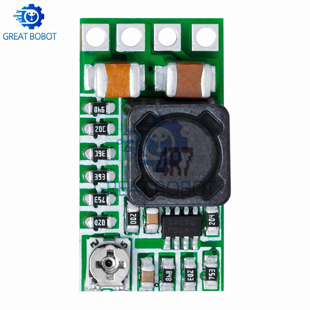 Convertidor reductor de voltaje CC-CC: entrada de 12 - 24 V a salida de 5 V 3 A, voltaje ajustable (1,8 V, 2,5 V, 3,3 V, 5 V, 9 V, 12 V) con 97,5% - imagen 3