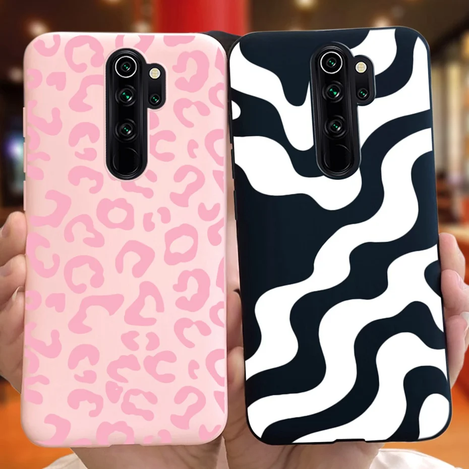 Funda de teléfono de moda para Xiaomi Redmi Note 8 Pro Color caramelo suave silicona TPU parachoques para Redmi Note8Pro Note 8Pro contraportada - imagen 3