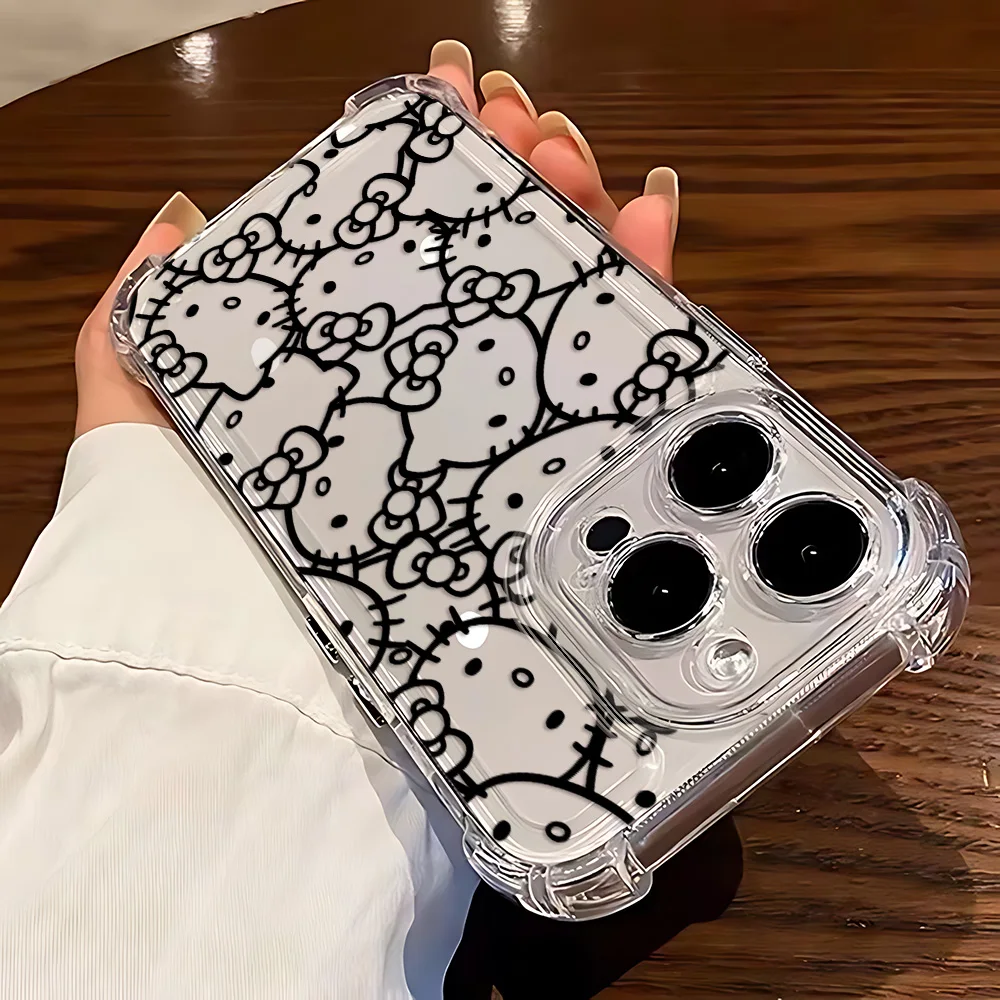 Nueva funda bonita de Hello Kitty para Samsung A56 A26 A33 A54 A52 A51 A13 A73 A55 A53 A36 A35 A34 A32 A25 A24 A22 A15 A14 A12 4G 5G - imagen 3