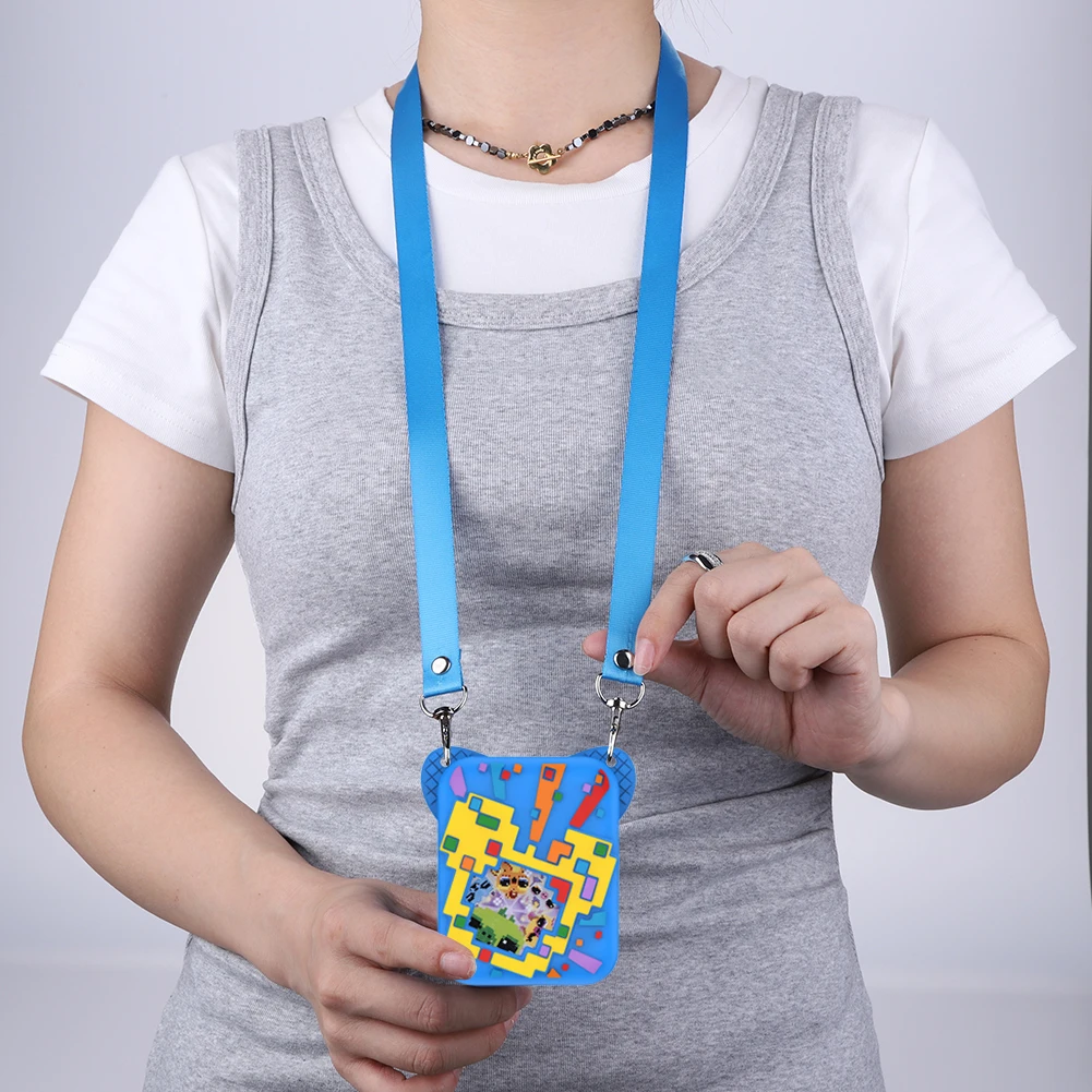 Funda de silicona para Bitzee Dis Ney, juguete interactivo, funda electrónica para mascotas, funda protectora antiarañazos con cordón - imagen 3