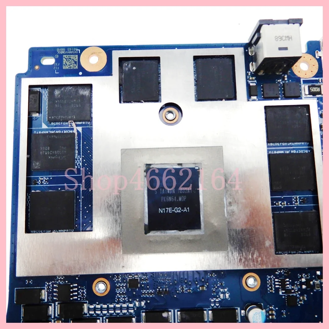 DA0ZGQMBCF0 con i7-8750H CPU GTX1070-V8G GPU placa base para Acer Predator Helios 500 PH517-51 placa base para ordenador portátil prueba de 100% OK - imagen 4