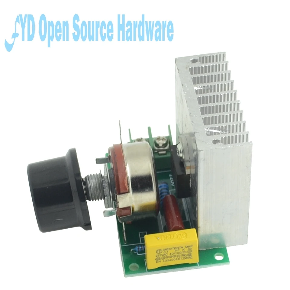 Regulador electrónico de alta potencia SCR de 3800W, regulador de intensidad, velocidad, termostato, venta al por mayor, 1 unidad - imagen 4