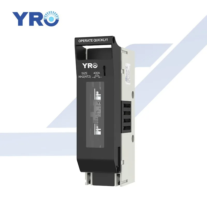 Interruptor seccionador de fusible 1000VDC 1P para fusible de batería NH2 fusible de telecomunicaciones 400A - imagen 3