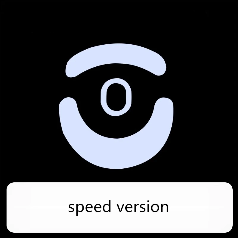 1 Juego de patines de ratón ultrafraglide para SCYROX V6, Control de frenos, pies silenciador de velocidad, versión ICE, deslizadores de ratones, pies de PTFE - imagen 2