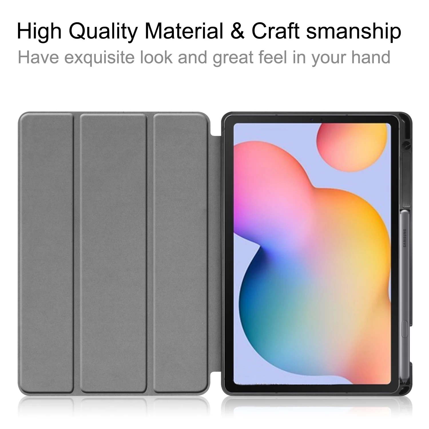 Funda para Samsung Galaxy Tab S6 Lite 2024, Funda para tableta con portalápices, carcasa trasera de TPU, Funda para Galaxy Tab S6 Lite de 10,4 pulgadas - imagen 5