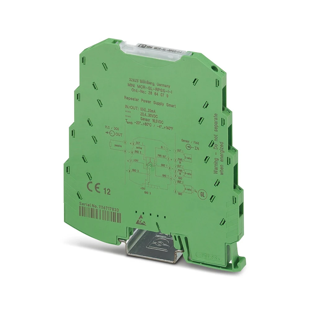 Fuente de alimentación del repetidor para Phoenix 4mA...20mA MINI MCR-SL-RPSS-I-I 2864079 - imagen 2