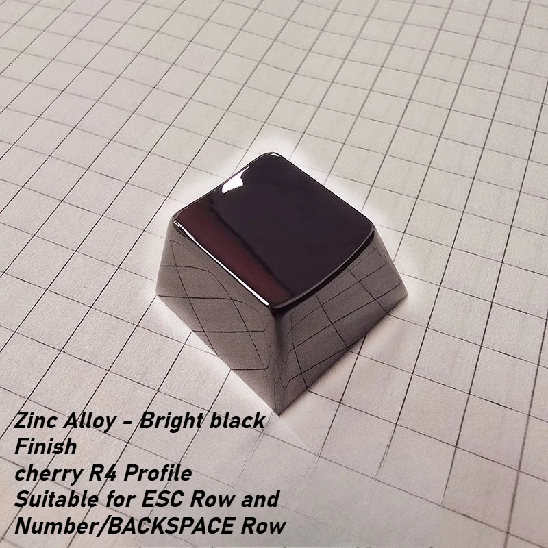 CSK-teclas de Metal con perfil de cereza, aleación de Zinc/aluminio personalizada, teclas de teclado mecánico de varios colores, accesorios para juegos, regalo - imagen 4