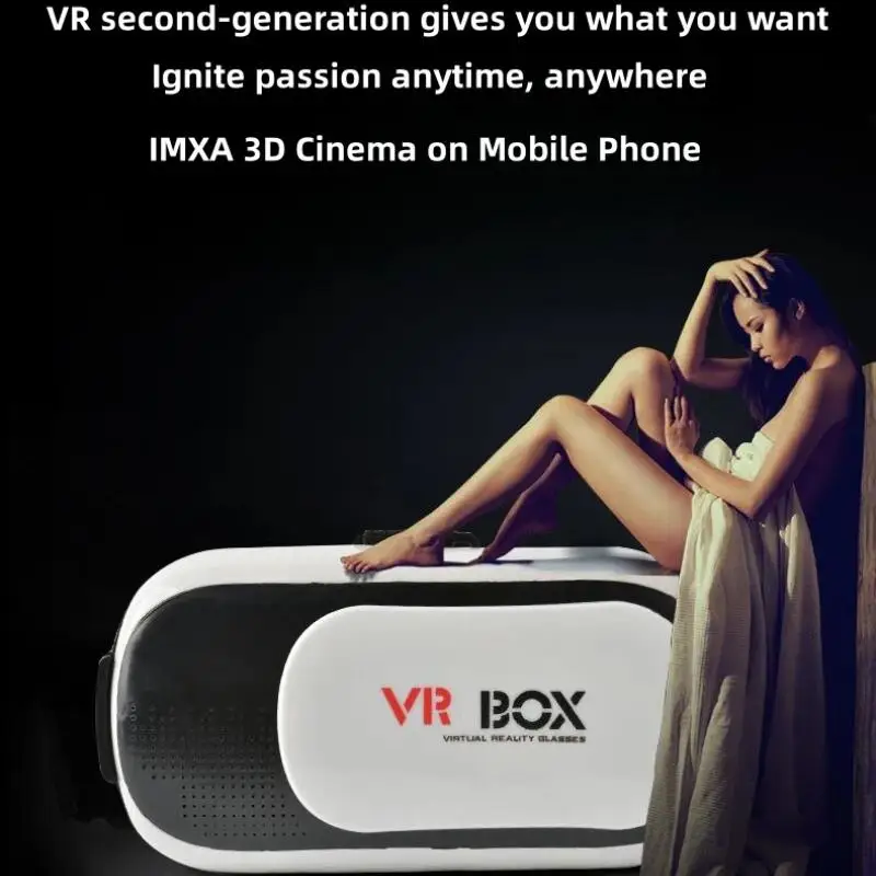 Gafas 3D VR, auriculares VR ajustables montados en la cabeza para teléfonos inteligentes Android de 4,7-6,1 pulgadas, casco de juego de películas de realidad Virtual - imagen 2