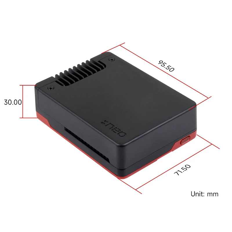 Argon NEO 5 BRED caja ventilador incorporado PWM enfriador activo refrigeración activa pasiva de aluminio para Raspberry Pi 5 - imagen 5