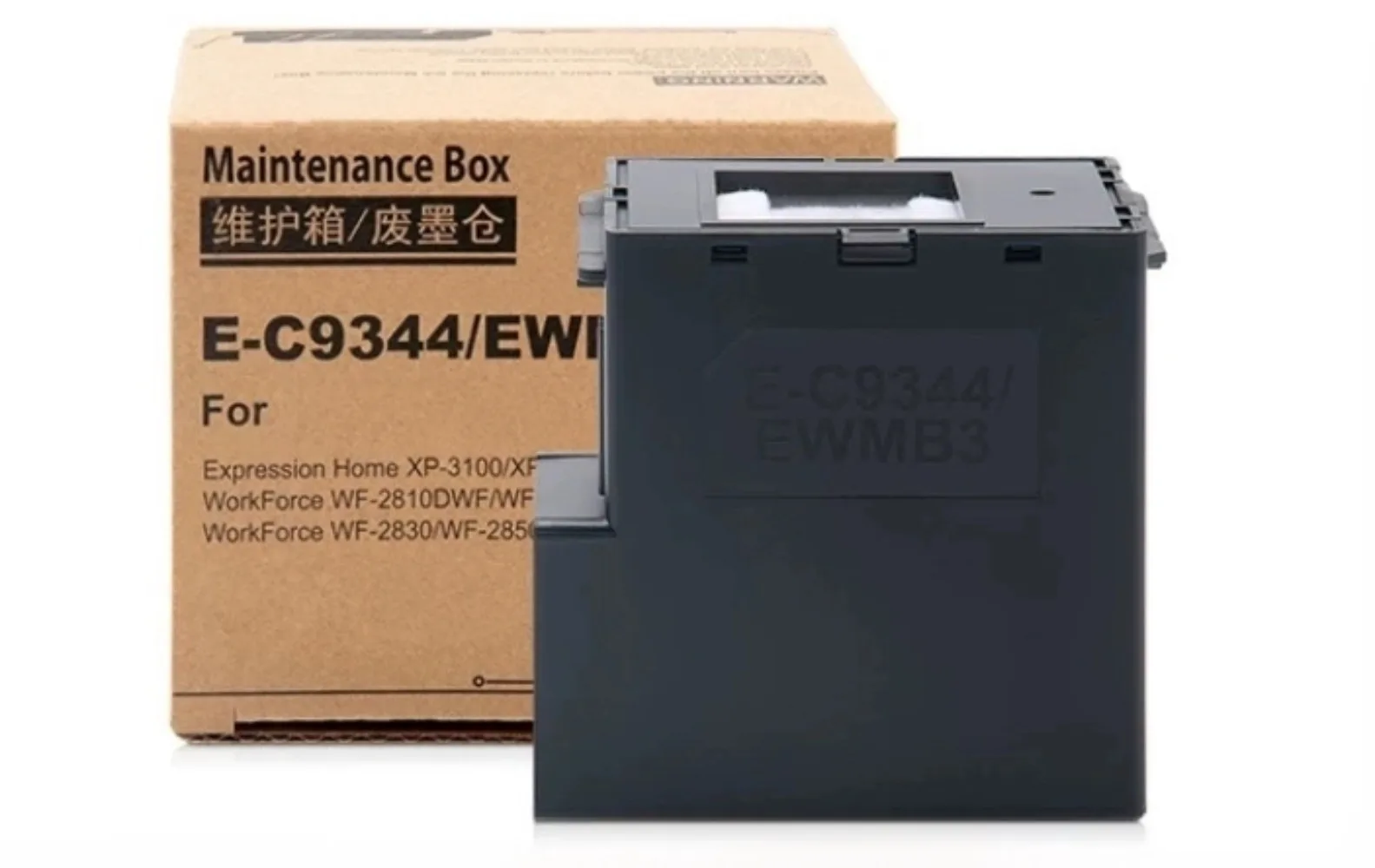 Caja de mantenimiento del tanque de tinta residual C9344, 5 unidades, para EPSON XP 2100 2105 3100 3105 4100 4101 4105 WorkForce WF 2810 2830 2835 2850 - imagen 2