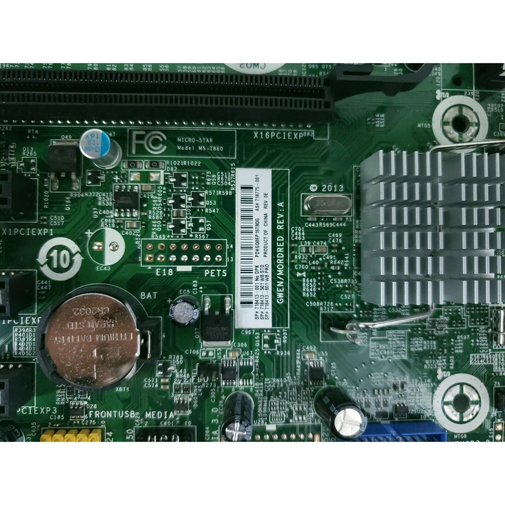 Para placa base HP ProDesk 400 G1 MS-7860 718775 -001 718413 -001 718413 -601 - imagen 5
