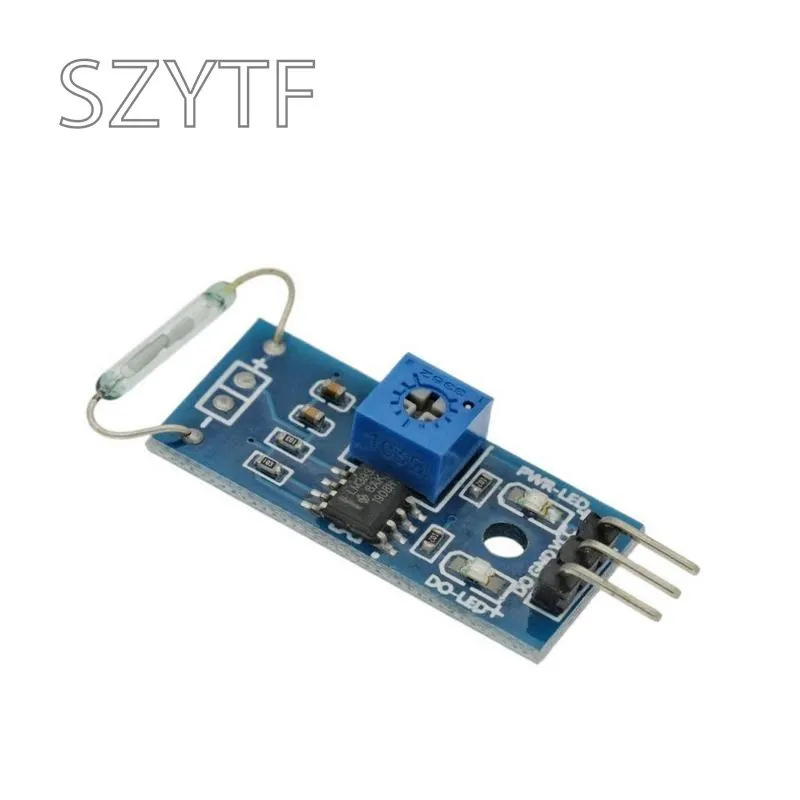 Módulo de Sensor de tubo de lengüeta interruptor de tubo de lengüeta Módulo de interruptor de magnetrón DIY - imagen 2