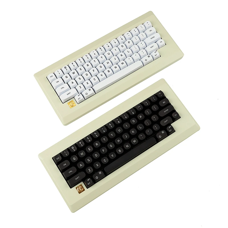 ECHOME-Kit de teclado mecánico Retro M0110, con cable, junta de intercambio en caliente, personalizado, para oficina y juegos, soporte a través de QMK - imagen 2