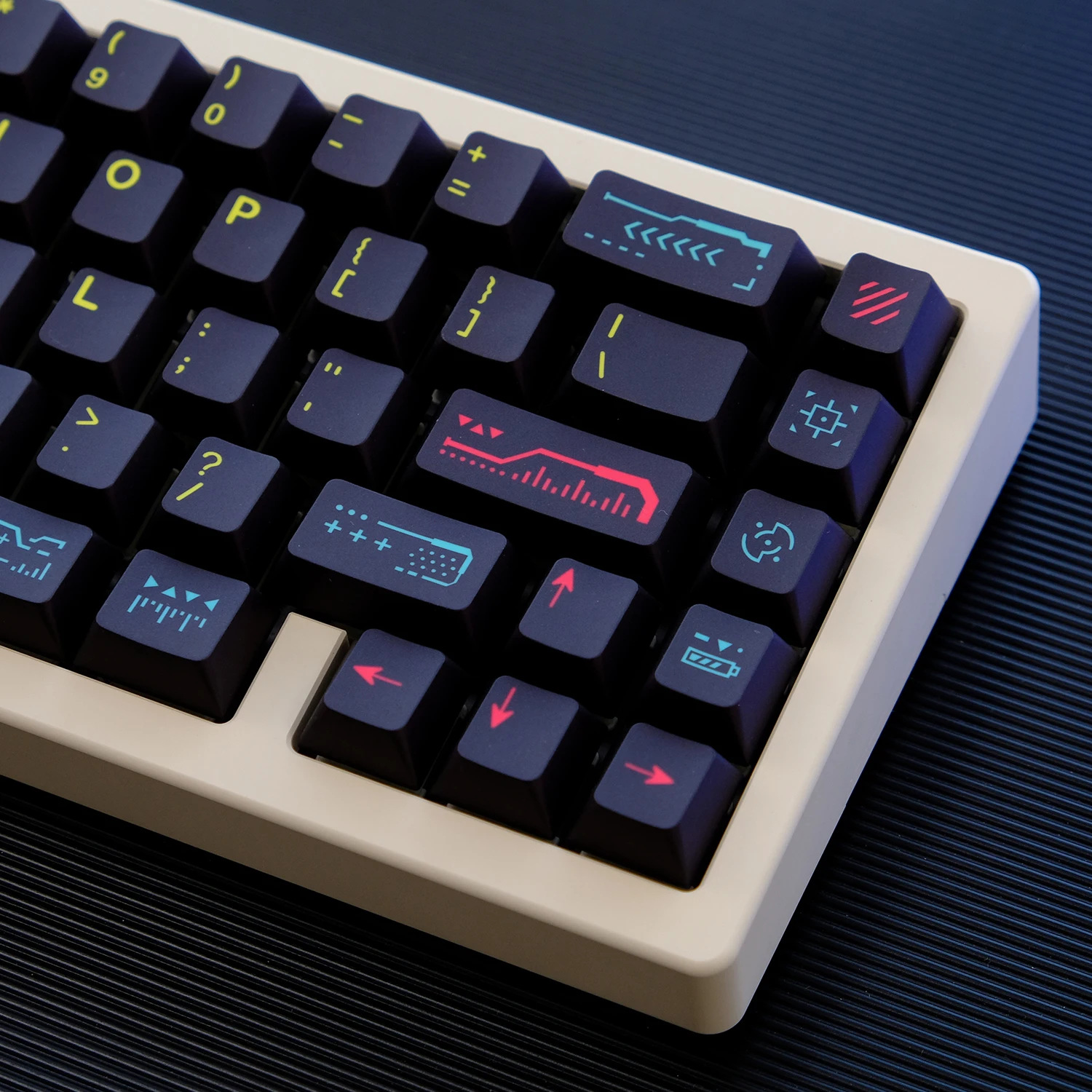 Juego de teclas PBT GMK Awaken, perfil Cherry, sublimación de tinte de 5 lados, teclas clon GMK para teclado mecánico Cherry MX Switch - imagen 3