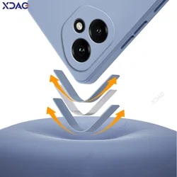 Funda Honor 400 Pro 5G Candy Antigolpes Silicona Líquida Lentes