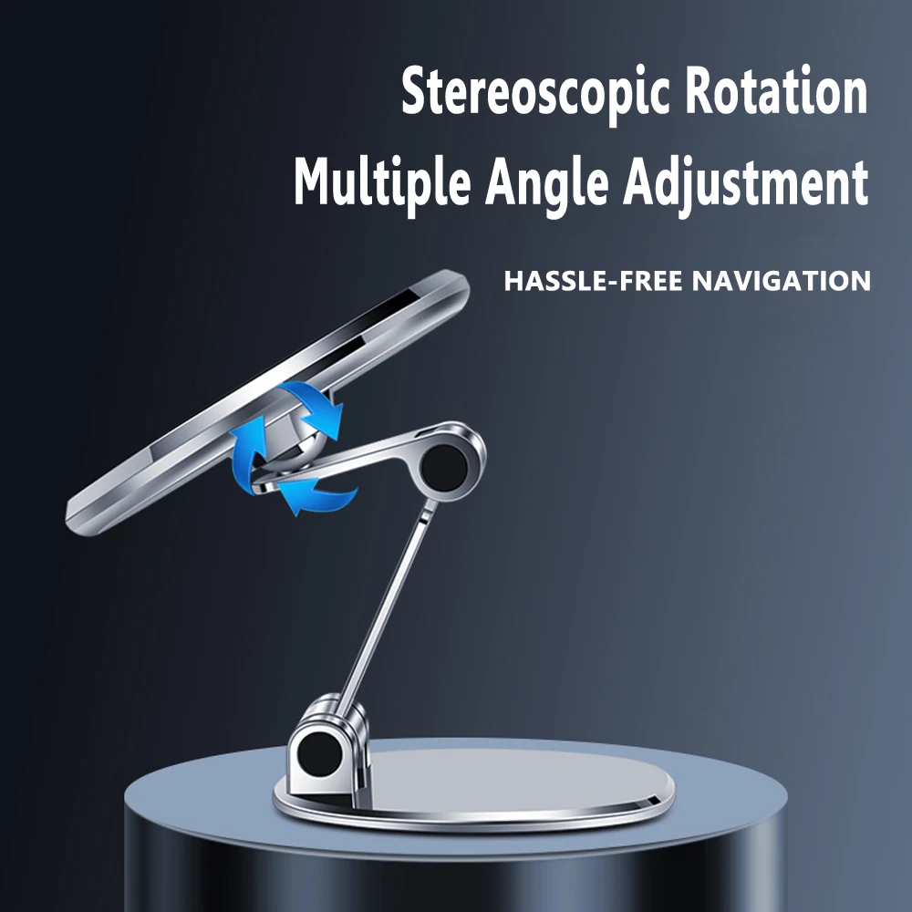 McGiLLon-soporte magnético de Metal para teléfono móvil, base ajustable para salpicadero, para Iphone 14, 13, 12pro Max, Magsafe - imagen 4