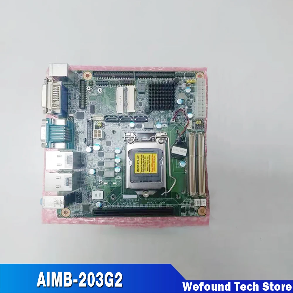 Original para Advantech AIMB-203 AIMB-203G2 AIMB-203G2-00A1E placa base Industrial ordenador integrado LGA1150/H81 - imagen 3