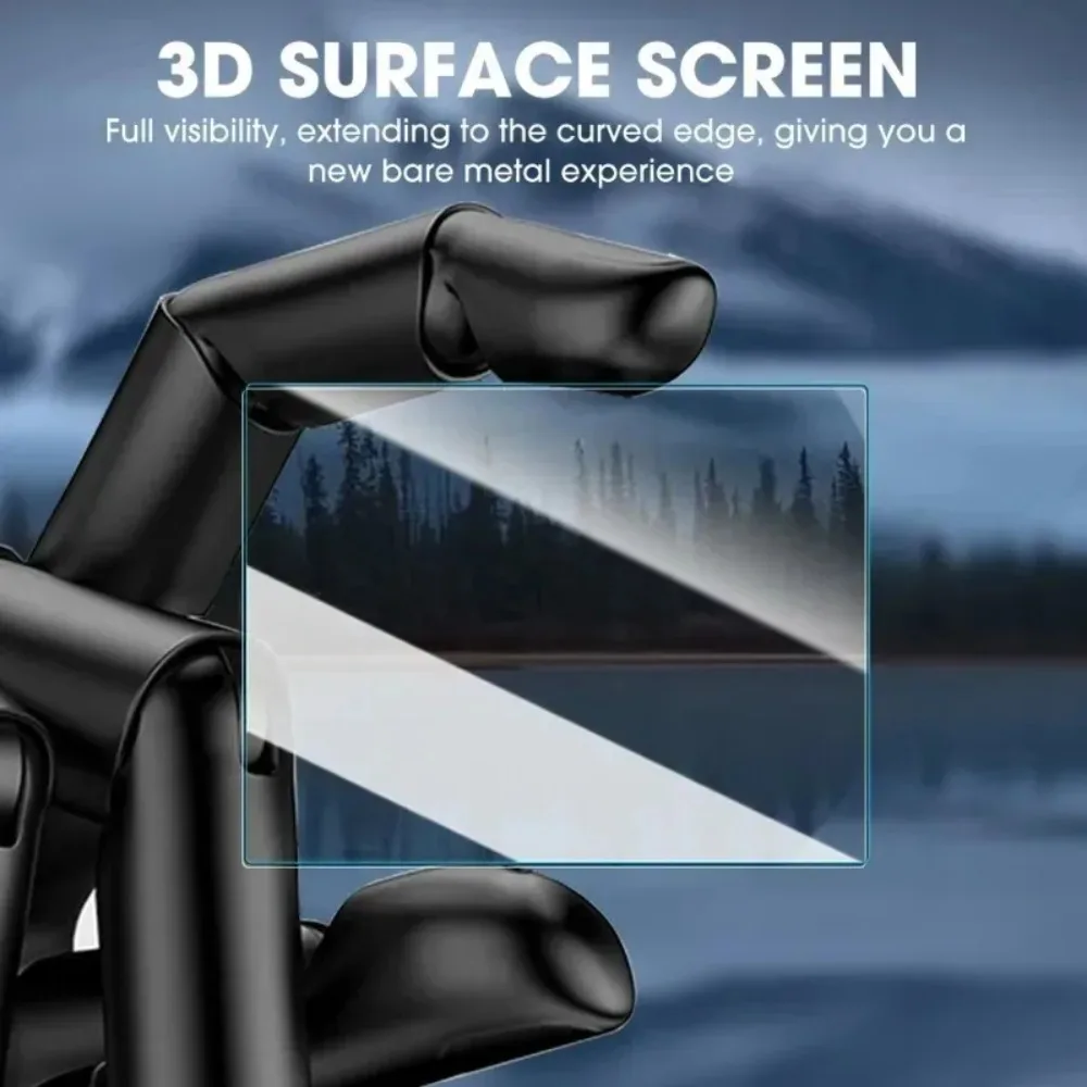 Protectores de pantalla de vidrio templado para consola de juegos Miyoo Mini/Mini Plus Miyoo Flip/Flip V2, películas antiarañazos de dureza 9H, 1-5 uds. - imagen 2