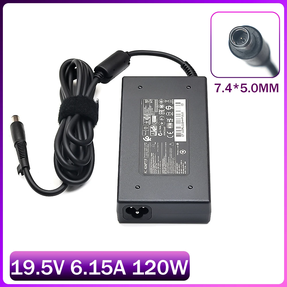 19,5 V 6.15A 120W para HP portátil cargador/adaptador de CA 677762-002 801637-001 693709-001 645156-001 709984 HSTNN-LA25