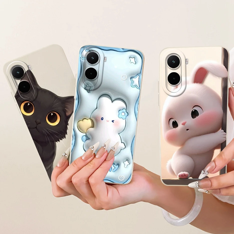Para Xiaomi Poco M7 4G funda bonita y divertida funda de dibujos animados a prueba de golpes funda de teléfono para Xiaomi Poco M7 Plus M7Plus 5G PocoM7 4G carcasa suave