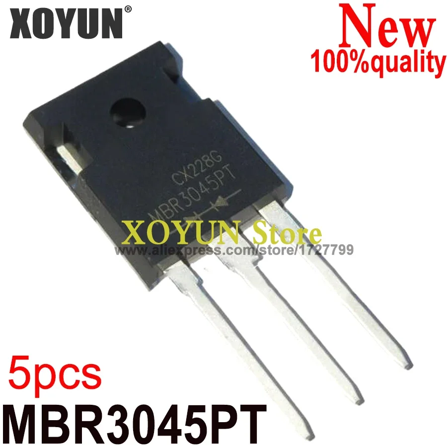 (5 piezas) 100% nuevo MBR3045PT TO-247 45V 30A
