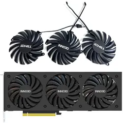 Ventilador para tarjeta gráfica INNO3D RTX 3070 Ti, 3080 y 3080 Ti