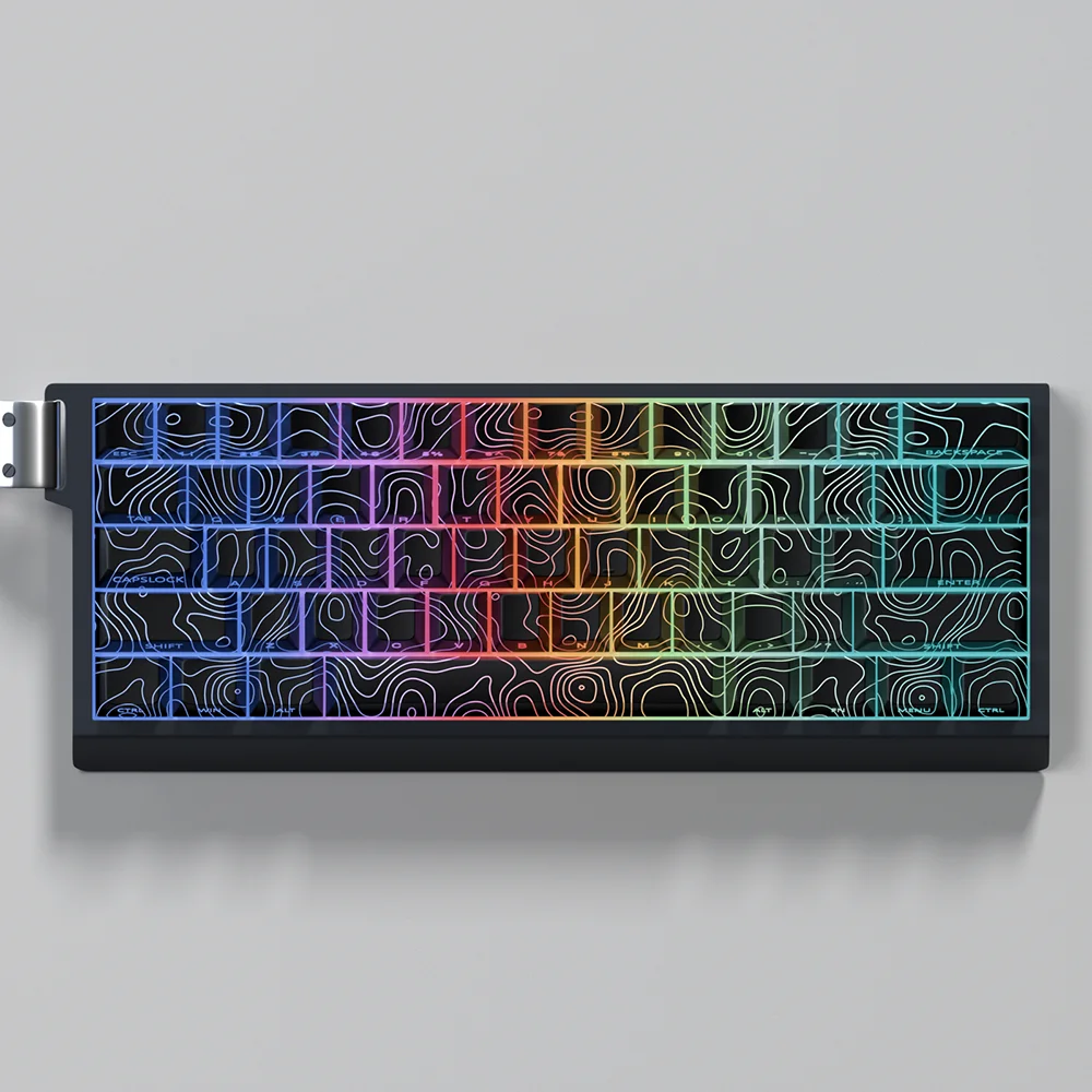 Teclas temáticas Contour 3,0 PBT Cherry Profile teclas de sublimación de tinte para Rs8 ATK Rs6 Ultra Mchose Ace68 Mad 60he Keyboarad - imagen 3