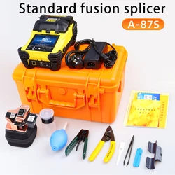 Empalmador de Fusión Fibra Óptica A-87S – Máquina Automática Portátil