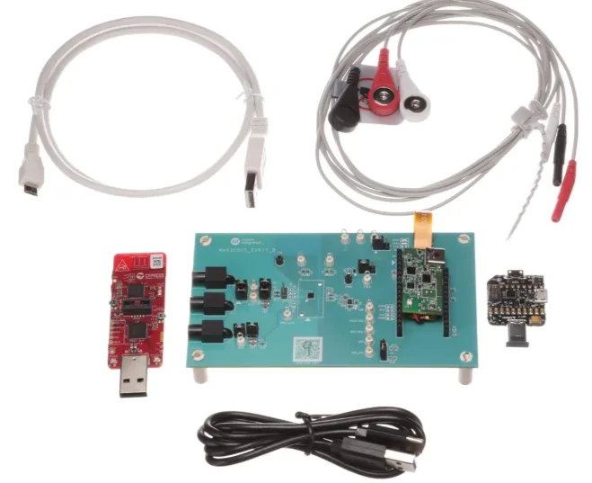 MAX30005EVKIT # evaluación AFE ECG de un solo cable de potencia ultrabaja