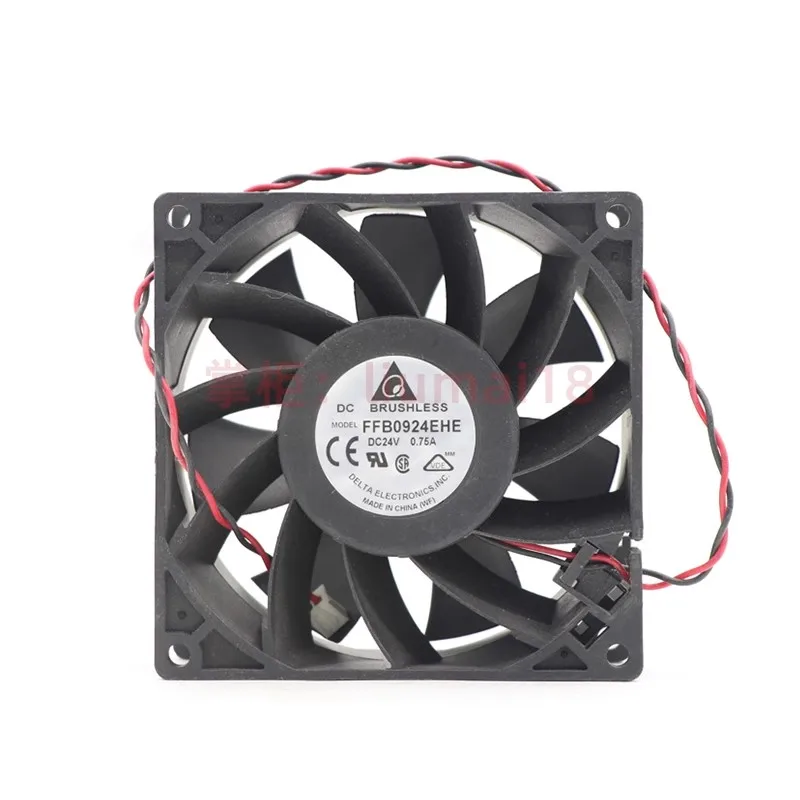 Original FFB0924EHE 24V 0.75A 9038 9CM ventilador inversor ABB de alto volumen de aire