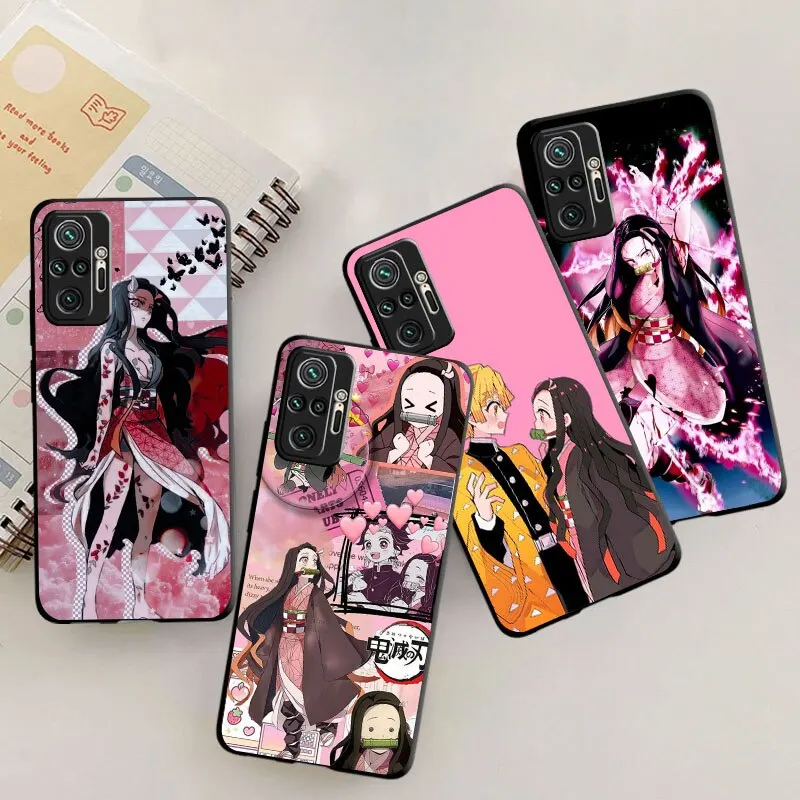 Funda blanda para Xiaomi Mi A2 A3 10S 10T 11T 12 A2 9T 11i 11 12 10 Lite Pro AL-26 Ghost Slayer Nezuko - imagen 3