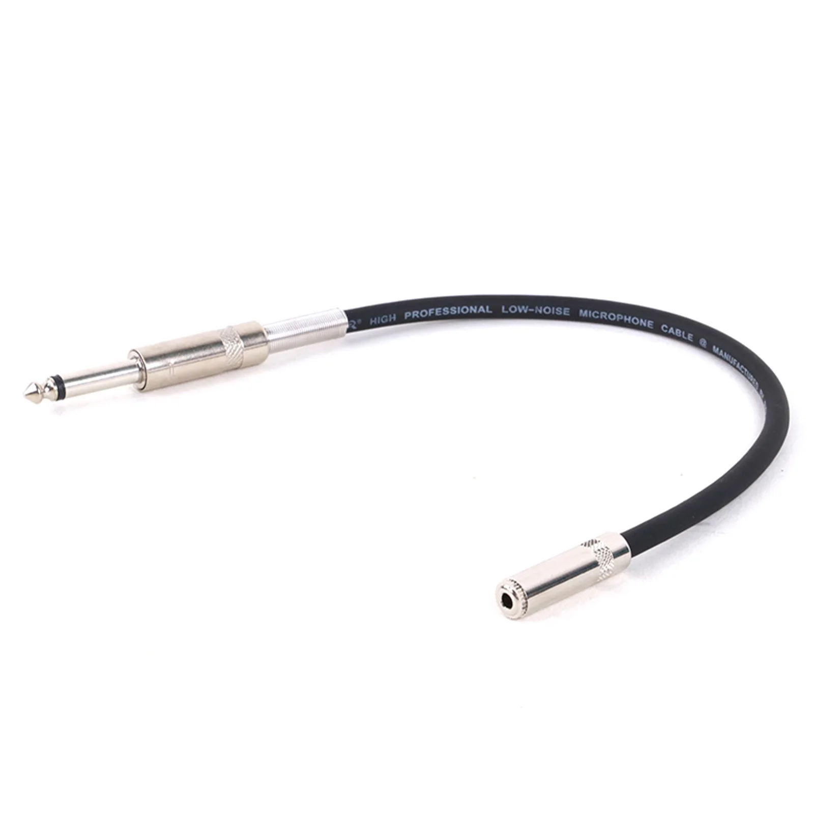 Specialiteit 6.35mm 1/4 Inch TS Mannelijke Jack naar 3.5mm 1/8 Inch TRS Vrouwelijke Jack naar Rechte Patch kabel Voor Gitaar Etc 0.3M-15M - imagen 3