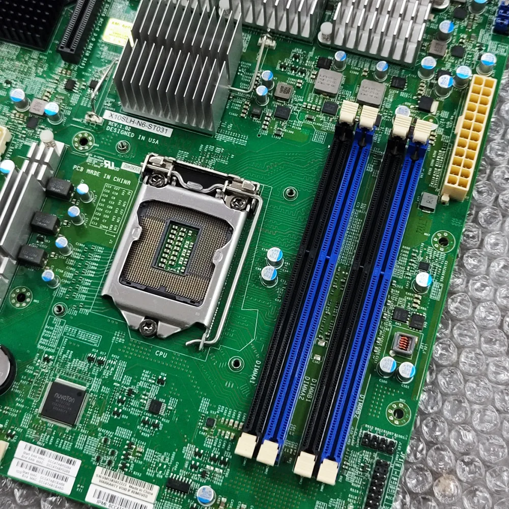 Placa base de servidor X10SLH-N6-ST031 para Supermicro X540-T2 C226 DDR3 compatible con E3-12XX V3 de alta calidad - imagen 5