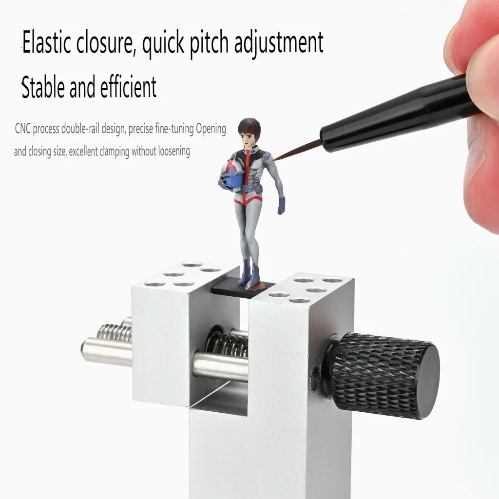 MSWZ MS093 Tornillo de banco de mano para pintura de modelo de precisión, mini abrazadera de ángulo ajustable para herramientas artesanales de Hobby pintadas a mano - imagen 5