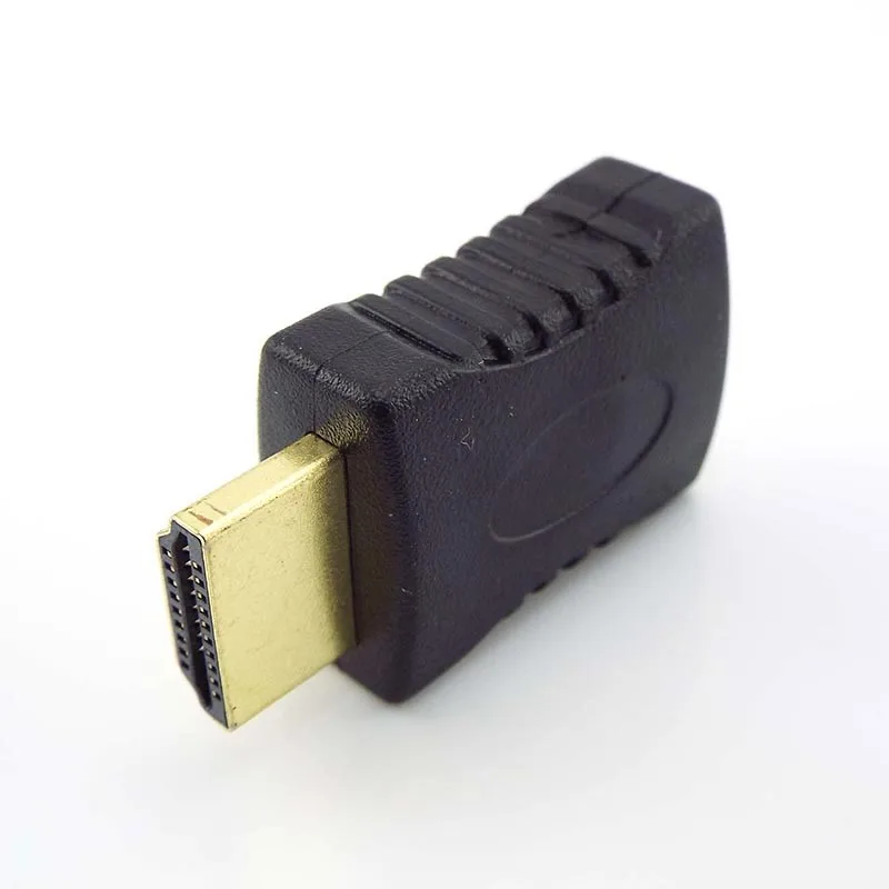 Conector compatible con HDMI chapado en oro, convertidor adaptador completo macho a Mini hembra para HDTV C5, 1/2/5/10 Uds. - imagen 5