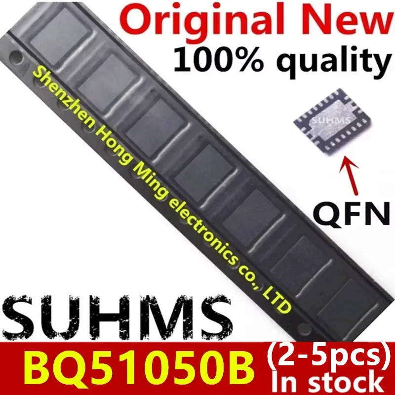(2-5 piezas) 100% nuevo BQ51050 BQ51050B BQ51050BRHLR QFN-20