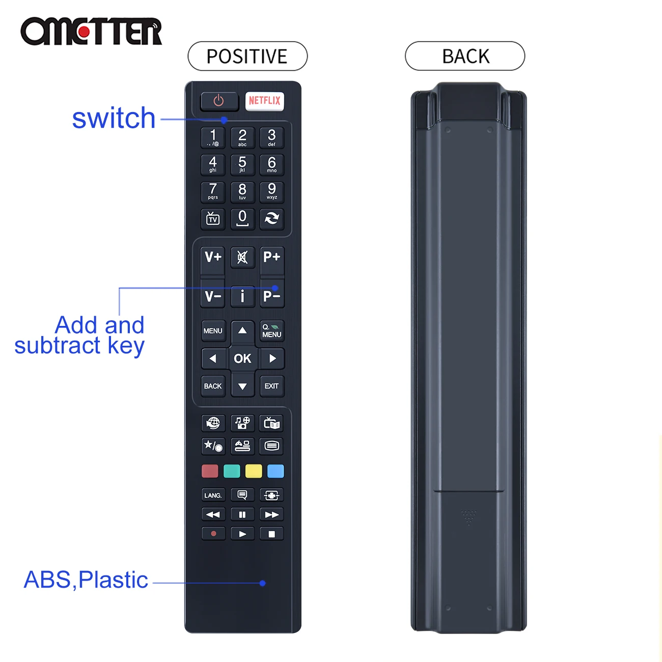 RC48125 30089237   Para PANASONIC TV Control remoto RC48127 TX-40CX400 TX-40CX400B TX-48CX400 TX-48CX400B TX-55CX400 TX-55CX400B - imagen 5