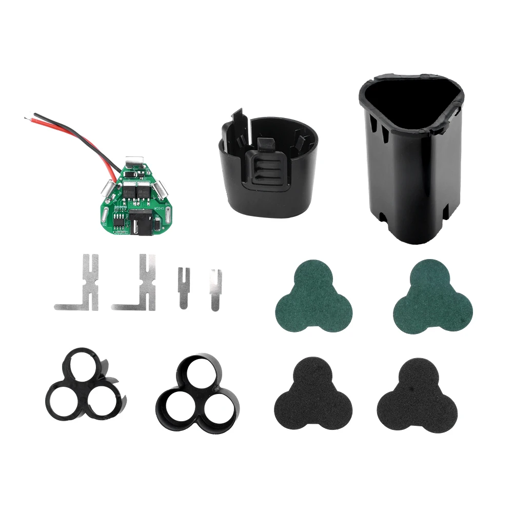 Placa de protección de batería de iones de litio para taladro manual, caja de litio 18650, paquete de circuito, soporte de carcasa 3S 12V DC, herramientas eléctricas - imagen 5