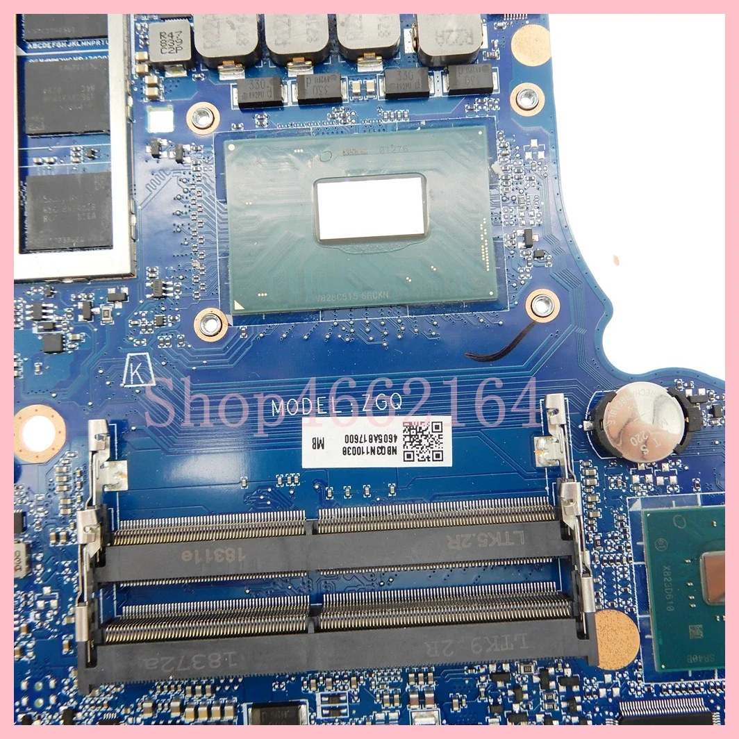 DA0ZGQMBCF0 con i7-8750H CPU GTX1070-V8G GPU placa base para Acer Predator Helios 500 PH517-51 placa base para ordenador portátil prueba de 100% OK - imagen 5