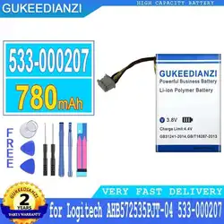 Batería de repuesto Premium de carga rápida 780Mah para Logitech AHB572535PJT-04 533-000207