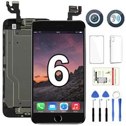 Apple iPhone 6 Pantalla LCD completa con digitalizador y cámara frontal