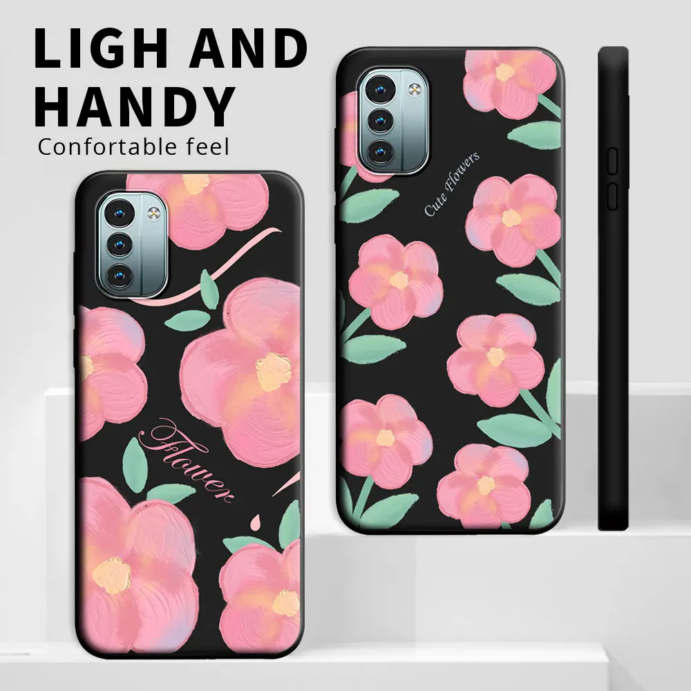 Funda de silicona suave con dibujos animados para teléfono móvil, carcasa trasera bonita a prueba de golpes para Nokia G21, G11, G10, G20, G11 Plus, NokiaG50, G60, G42, G310, 5G