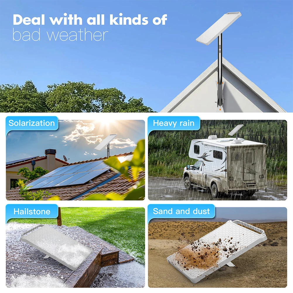 Funda protectora de silicona para Starlink Mini, funda protectora antideslizante de cobertura completa para Starlink Mini Satellite Dish - imagen 5